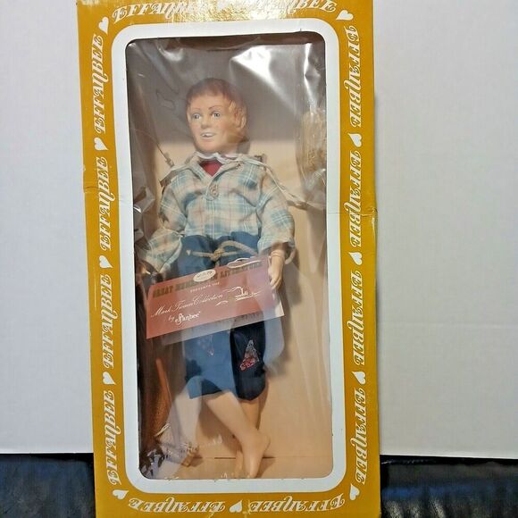 Vintage Effanbee Doll, 7632 Huckleberry Finn - Picture 2 of 12